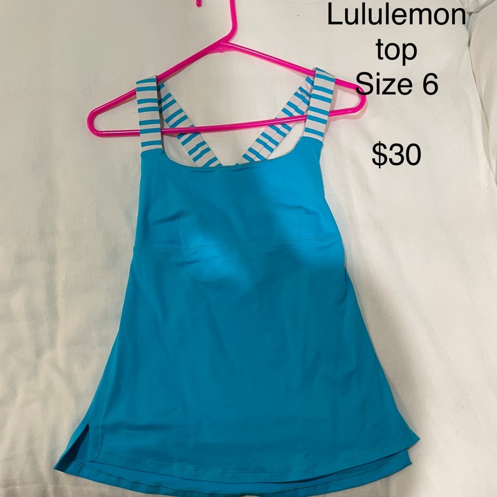Lululemon top size 6